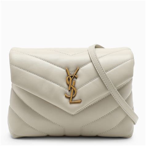 yves saint laurent borsa bianca|borse saint laurent donna.